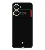 Vivo Y16 Kılıf Resimli Desenli Baskılı Silikon My Love 1402