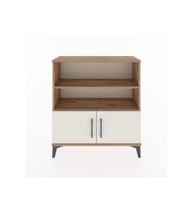 Arges Şifonyer 3 Raflı 2 Kapaklı 88x30x96 Çam-Aytaşı