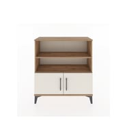 Arges Şifonyer 3 Raflı 2 Kapaklı 88x30x96 Çam-Aytaşı