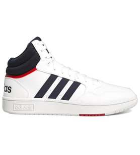 Adidas Hoops 3.0 Mid Mens Sneaker White Erkek Günlük Spor Ayakkabı Beyaz