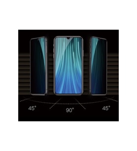 Samsung A12 Uyumlu Hayalet Ekran Gizli Privacy Tam Kaplayan Kırılmaz Cam Seramik Nano Ekran Koruyucu