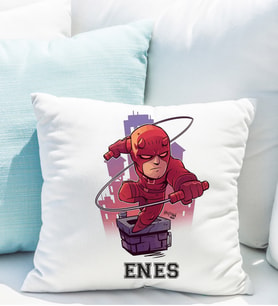 Daredevil Yastığı Kişiye Özel