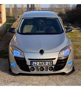  Renault Megane 3 Batman Yarasa Ayna Kapağı Piano Black Abs Plastik