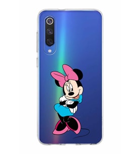 Xiaomi Mi 9 Se Uyumlu Kapak Minnie Mouse Tasarımlı Şeffaf Silikon Kılıf