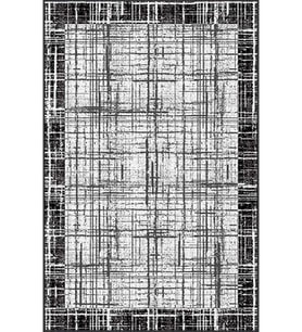 Eliana Home Baskılı, Yıkanabilir Kaymaz Taban Salon Halısı LNA1528-HT1365 100x150 cm (Gri)