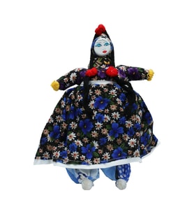 e38 EL İŞÇİLİĞİ KÜÇÜK BOY SOĞANLI BEBEK 25 CM-6584