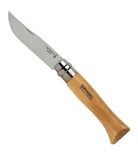 Opinel OP-123080 Inox 8 No Kayın Saplı Paslanmaz Çelik Çakı