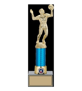 ODAK KUPA - Figürlü Kupalar - Voleybol Erkek Figürlü Kupalar FG-005 B - 30 cm