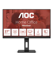 AOC 27E3QAF 27" 75Hz 4Ms VGA+HDMI+DP FullHD Adaptive-Sync IPS Pivot Vesa Monitör (Siyah)