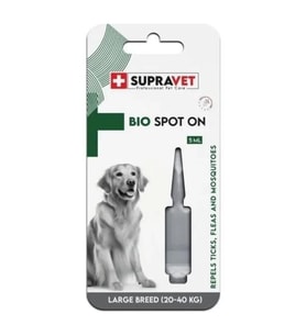 Supravet Büyük Irk Köpek Deri ve Tüy Bakım Yağı 20-40 Kg 5 ml