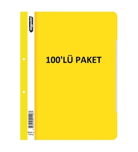 Bigpoint Telli Dosya Sarı x 100 Adet