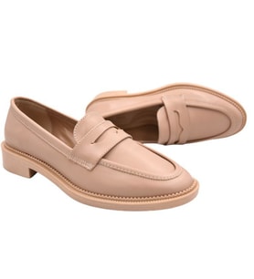 Park Moda Termo Kaymaz Taban Loafer Günlük Kadın Ayakkabı NUT