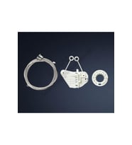 Mercedes Smart 1 (98-2007) Ön Sol Kapı Cam Kriko Tamir Seti