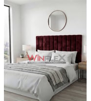 12 ADET DİKEY AKUSTİK KUMAŞ KAPLI PANEL-(10x100CM)