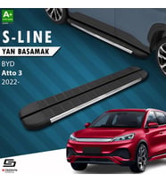S-Dizayn BYD Atto 3 S-Line Krom Yan Basamak 193 Cm 2022 Üzeri