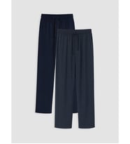 LC WAIKIKI Lacivert Regular Fit Erkek Pijama Altı 2'li Paket
