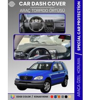 MERCEDES ML320 / ML430 / ML270 W163 (1997–2005) Torpido Örtüsü Panel Koruma Torpido Koruma Tam Uyum