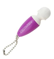 Pretty Love 6 CM Mini Vibratör Mastürbatör Anahtarlık Vibratör Mor