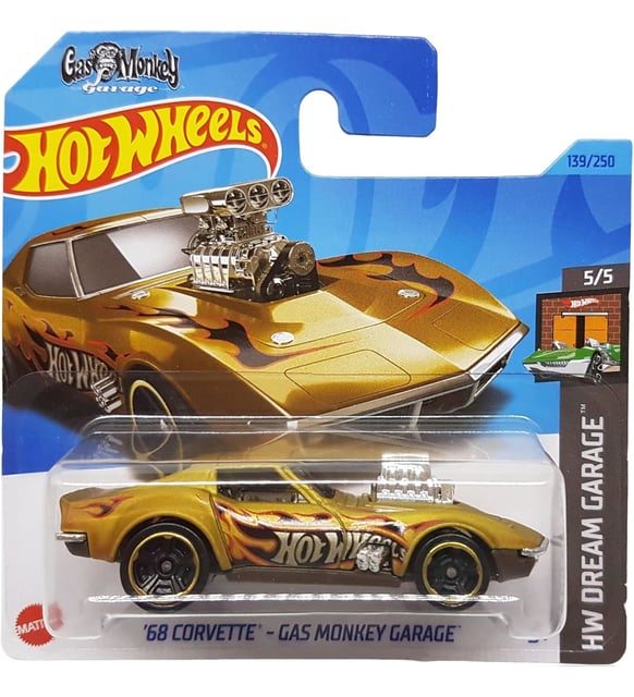 Hot Wheels - ´68 Corvette - Gas Monkey Garage - Hw Dream Garage 5