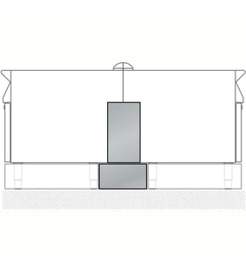 Electrolux Professional 9AC109 Servis Kanalı İçin 2 Ad.panel,sırt Sırta ,206202