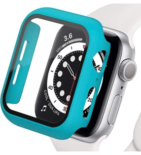 Lexroo Aple Watch 38 mm Kasa ve Ekran Koruyucu Kılıf (Mavi)
