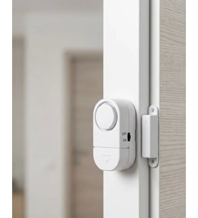 Kapı Pencere Alarmı Manyetik Sensörlü 90 dB Güçlü Sesli Güvenlik Alarm Sistemi