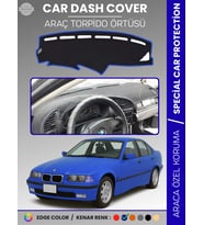 BMW E36 (1990-2000) Torpido Örtüsü Ön Göğüs Koruma Torpido Koruma Araca Özel Kaymaz Kolay Montaj