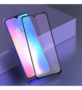Redmi Note 8 Pro Kenarları Kırılmaya Dayanıklı Cam Ekran Koruyuc (Siyah)