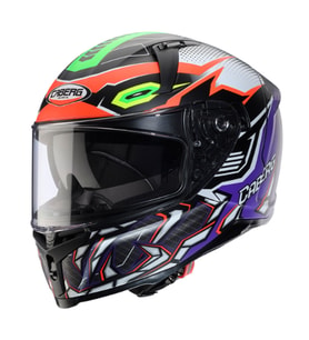 Motosiklet Kaskı Avalon X Gurkha Güneş Vizörlü Full Face Kask Çok Renkli