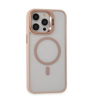 Joko Apple İphone 15 Pro Max Kılıf Roblox Lens Magsafe Standlı Kapak - Pudra