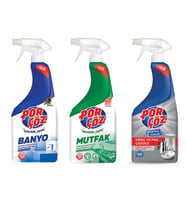 Porcoz Banyo-Mutfak-Kireç Temizleyici 750 ml 3 lü Set