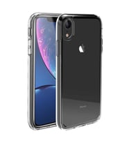 Apple iPhone XR 6.1 Kılıf Zore Coss Şeffaf Sert Silikon Kılıf (Renksiz)