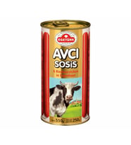 EgeTürk Avcı Sosis %100 Sığır Eti - Bürüt: 550g, Net: 250g