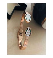 ROSE RENK YILAN MODEL ÇELİK KELEPÇE 316L3848