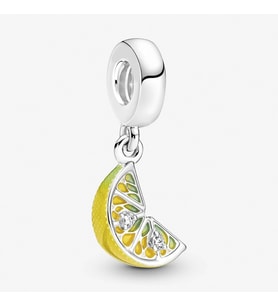 Nur Silver Limon Dilimi Gümüş Charm NUR-CM00381