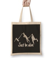 Mountain Just Be Alive Bez Çanta Uzun Saplı
