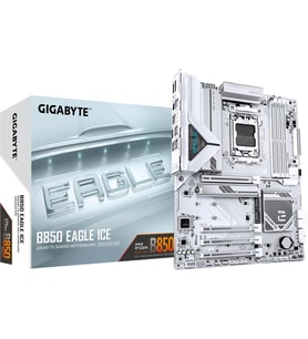 Gigabyte B850-EAGLE-ICE 8200 MHz OC DDR5 AM5 M.2 HDMI DisplayPort ATX Anakart