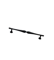 Mermer Model Siyah 160 mm Metal Kulp – 5 Adet  Mat Siyah Modern Mobilya Kulpu