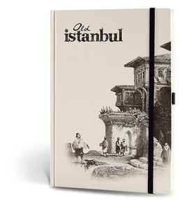Eski İstanbul journal Çizgili Lastikli Konak