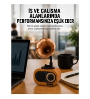 Mey İthalat® Kablosuz Retro Radyo Hoparlör 5W Güçlü Ses USB Hafıza Kart Destekli Yeni Nesil