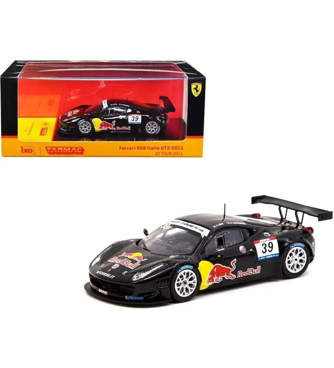 Tarmac Ferrari 458 Italia GT3 DTM 2011 1/64 Model Araba