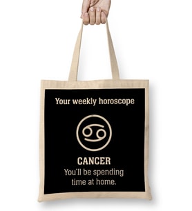 Your Weekly Horoscope Cancer Self Isolation Bez Çanta Uzun Saplı