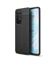 Lexroo Huawei P40 Pro Kılıf Niss Silikon Kılıf - Siyah
