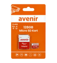 AVENİR 128GB U3 V30 A1 Ultra Hızlı Micro SD Kart