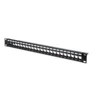 DIGITUS DN-91411 24PORT RAF TİPİ PPANEL 1U SİYAH