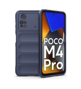 Xiaomi Poco M4 Pro 4g Kılıf Optimum Silikon - Lacivert