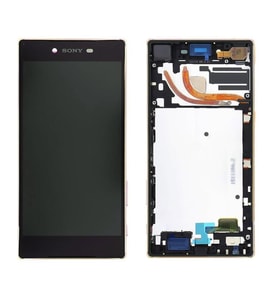 Sony Z5 Premium Lcd Ekran Dokunmatik Çerçeveli Panel %100 Orijinal (Siyah)