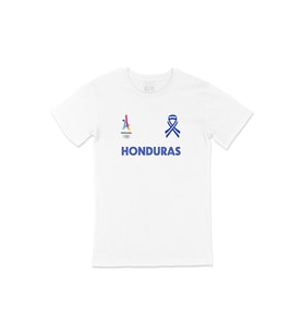 Paris 2024 Yaz Olimpiyatları Honduras Beyaz Tişört