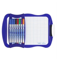 Bic Mini Beyaz Tahta 1218 + 8 Adet Kalem 1721 + Silgi (967444)