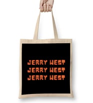 Jerry West- Basketball Gifts Vintage Retro Rainbow Quotes For BOYS AND Dad Bez Çanta Uzun Saplı